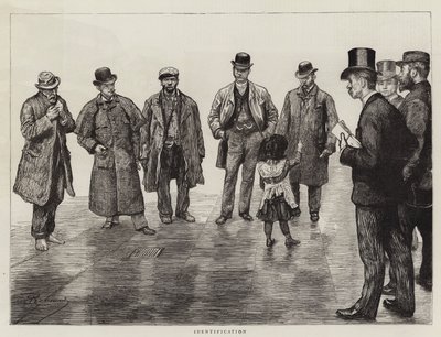 Identificatie door Charles Paul Renouard